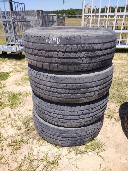 729D- 4- LT275/70R18 TIRES