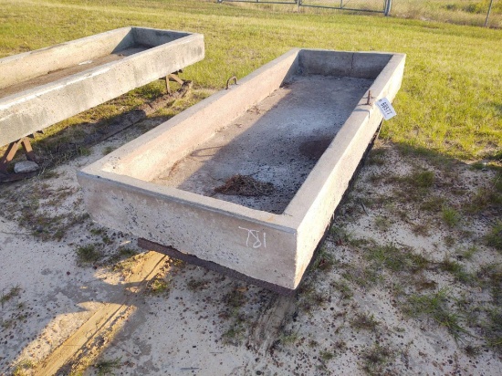 CONCRETE WATER TROUGH