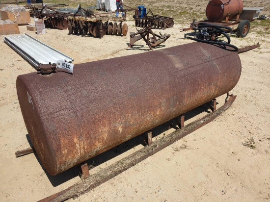 FUEL TANK 250 GALLON ON SKID