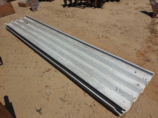 11PC ALUM ROOFING 10FT LONG