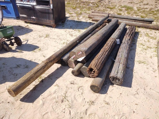 12- 8FT FENCE POST