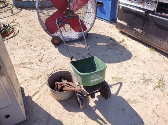 CHAIN, BUCKS AND SCOTT YARD SPREADER