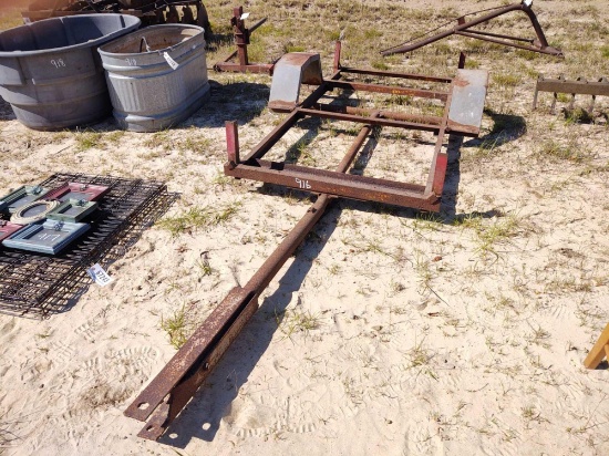 BOAT TRAILER FRAME