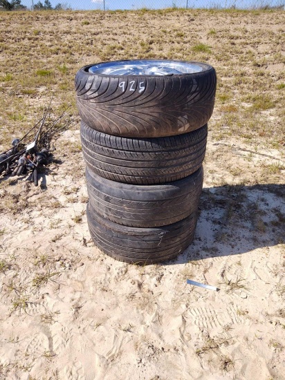 4 TIRES AND RIMS