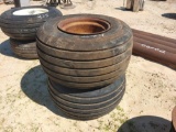 2- 26X12.00-12 IMPLEMENT TIRES AND WHEELS
