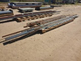 PALLET OF APPX 20 PCS OF COLD ROLL AND FLAT BAR