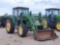 1957- JOHN DEERE 7410 4WD CAB TRACTOR,