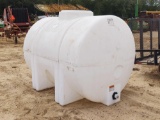 1149- 500 GALLON POLY WATER TANK