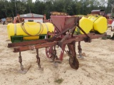 1178- 2 ROW PLOW & FERTILIZER SPREADER