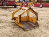 1186- 3 POINT HITCH DIRT SCOOP