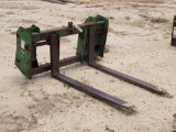 1276- ABSOLUTE JD QUICK ATTACH PALLET FORKS