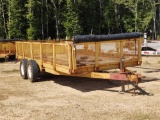 1708- ABSOLUTE - 7' X 16' TRAILER,