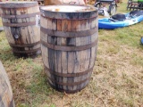 282 - OAK WHISKEY BARRELL