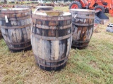 283 - OAK WHISKEY BARRELL