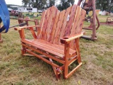 301 - RED CEDAR GLIDER ROCKER