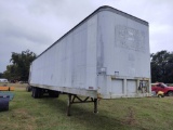 ABSOLUTE 1980 FRUEHAUF 45FT ENCLOSED TRAILER