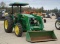 JOHN DEERE 5055E 4WD TRACTOR,