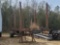 785 - HOME MADE LOG TRAILER,