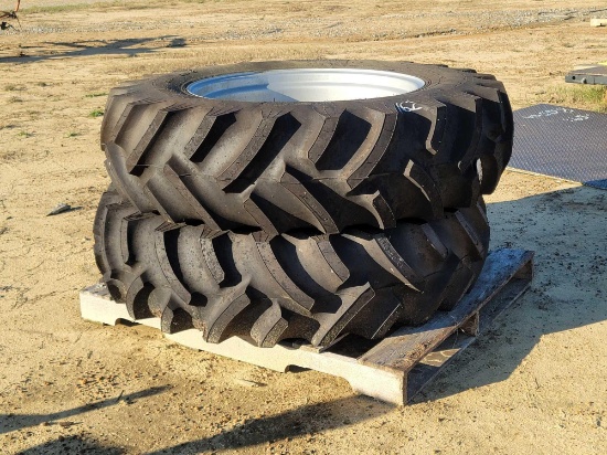 2 - REAR TRACTOR TIRES,
