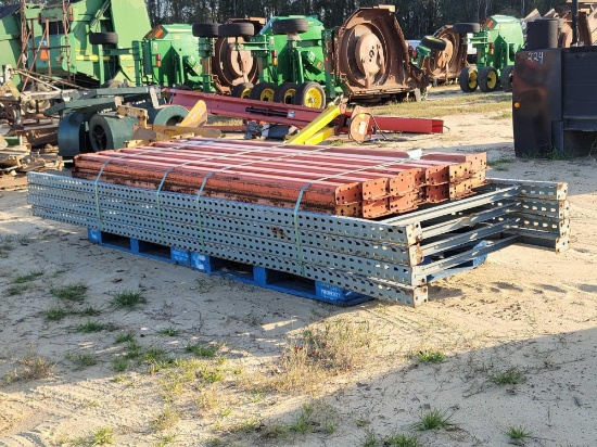 WAREHOUSE SHELVING 3 SECTIONS