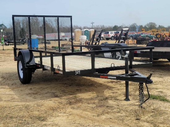329 - ABSOLUTE - NEW 6' X 12' GATE TRAILER,