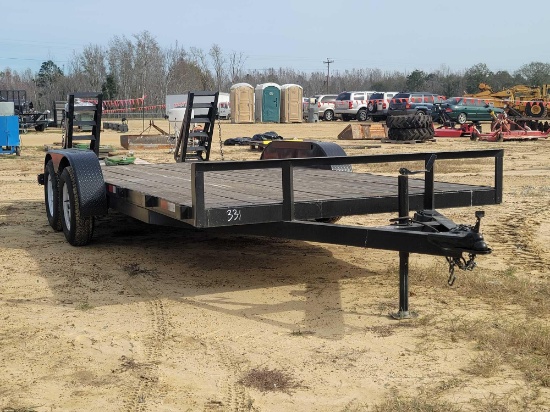 331 - 18 FOOT CAR TRAILER,