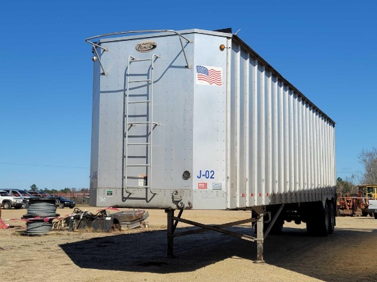 360 - 2018 PEERLESS OPEN TOP CHIP TRAILER,