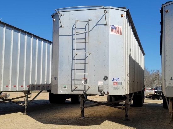 361 - 2019 PEERLESS OPEN TOP CHIP TRAILER,