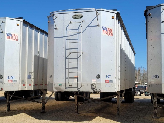 362 - 2019 PEERLESS OPEN TOP CHIP TRAILER,
