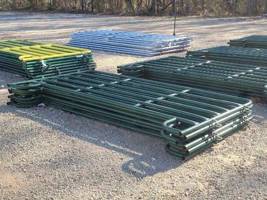 6 - NEW 10' 6 - RAIL CORRAL PANELS