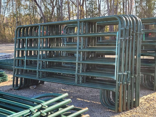 12 - NEW 10' 6 - RAIL CORRAL PANELS