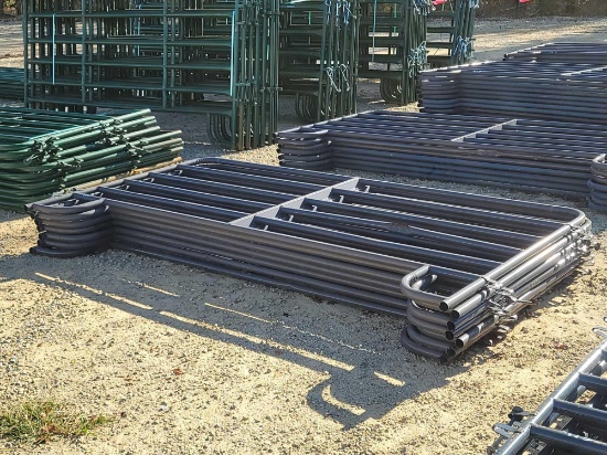 7 - NEW 10' 6 - RAIL CORRAL PANELS