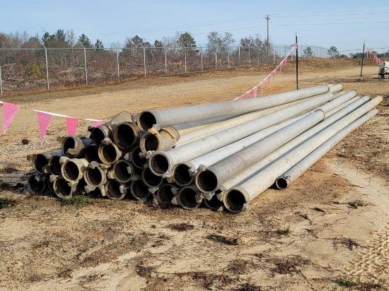 668 - 630' 6" TWIST LOCK IRRIGATION PIPE,