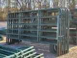 12 - NEW 10' 6 - RAIL CORRAL PANELS