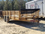 606 - 7' X 16' TRAILER,