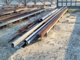BUNDLE OF MISC. FLAT IRON, ANGLE IRON, &