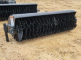 ABSOLUTE NEW WOLVERINE 72IN SKID STEER ANGLE BROOM