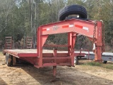 798 - 28 FOOT HOPPER GOOSE NECK TRAILER,
