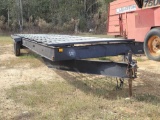800 - HOMEMADE 40 FOOT TRAILER,