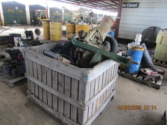 CRATE OF IRRIGATION AND CAT II 3PT HITCH