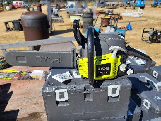 135 - RYOBI 18" CHAIN SAW,