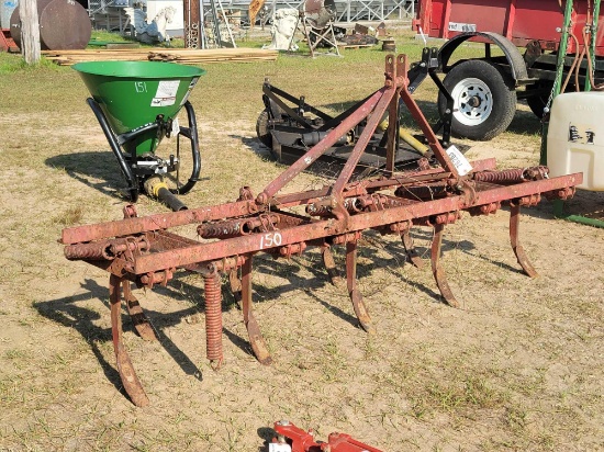 150 - SPRING TOOTH CHISEL PLOW,