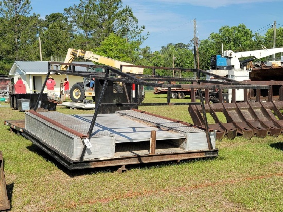 178 - 8.5FT TRUCK BODY WITH ALUM. BED