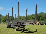 201 - 2015 MCLENDON PLANTATION LOG TRAILER,