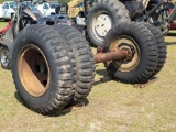 678 - ARMY TRAILER AXLE