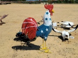 301A- SMALL METAL ROOSTER