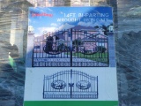 14' WROUGHT IRON GATE