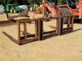 78 - 3 PT HITCH DOUBLE HAY FORK