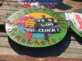 ITS 5 O'CLOCK SOMEWHERE SIGN