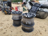 4 - POLARIS ALUMINUM WHEELS